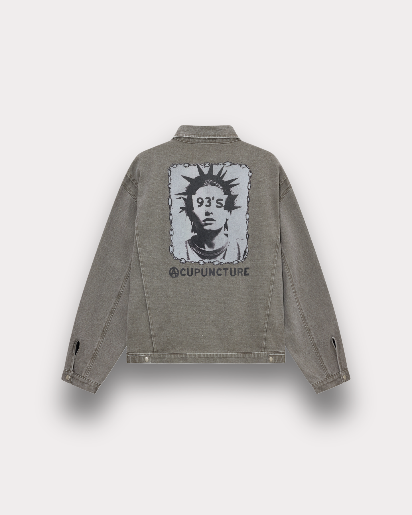 Acupuncture 1993 - Punker 2.0 work jacket kakhi