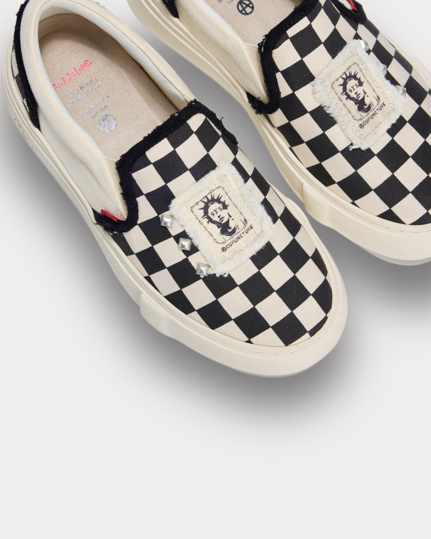 Acupuncture 1993 - Metal On sneaker black grid