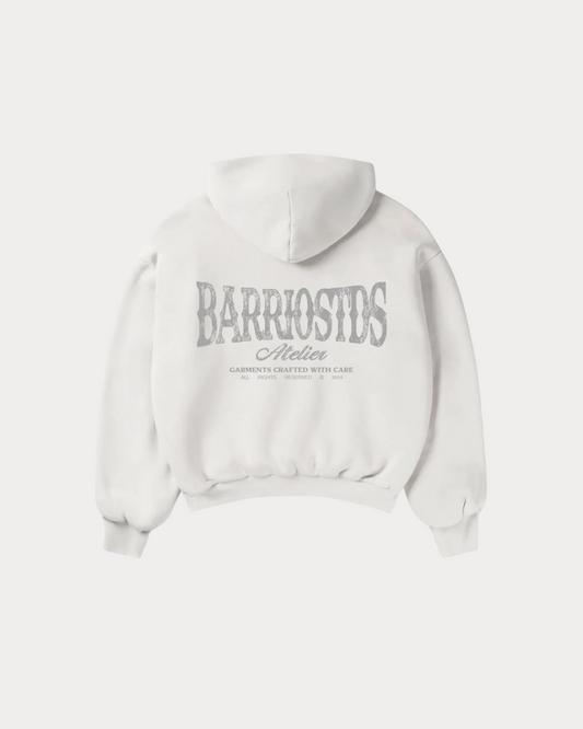 BARRIO STUDIOS - ATELIER BOXY HOODIE WHITE