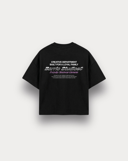 Barrio Studios - Chrome boxy tee black