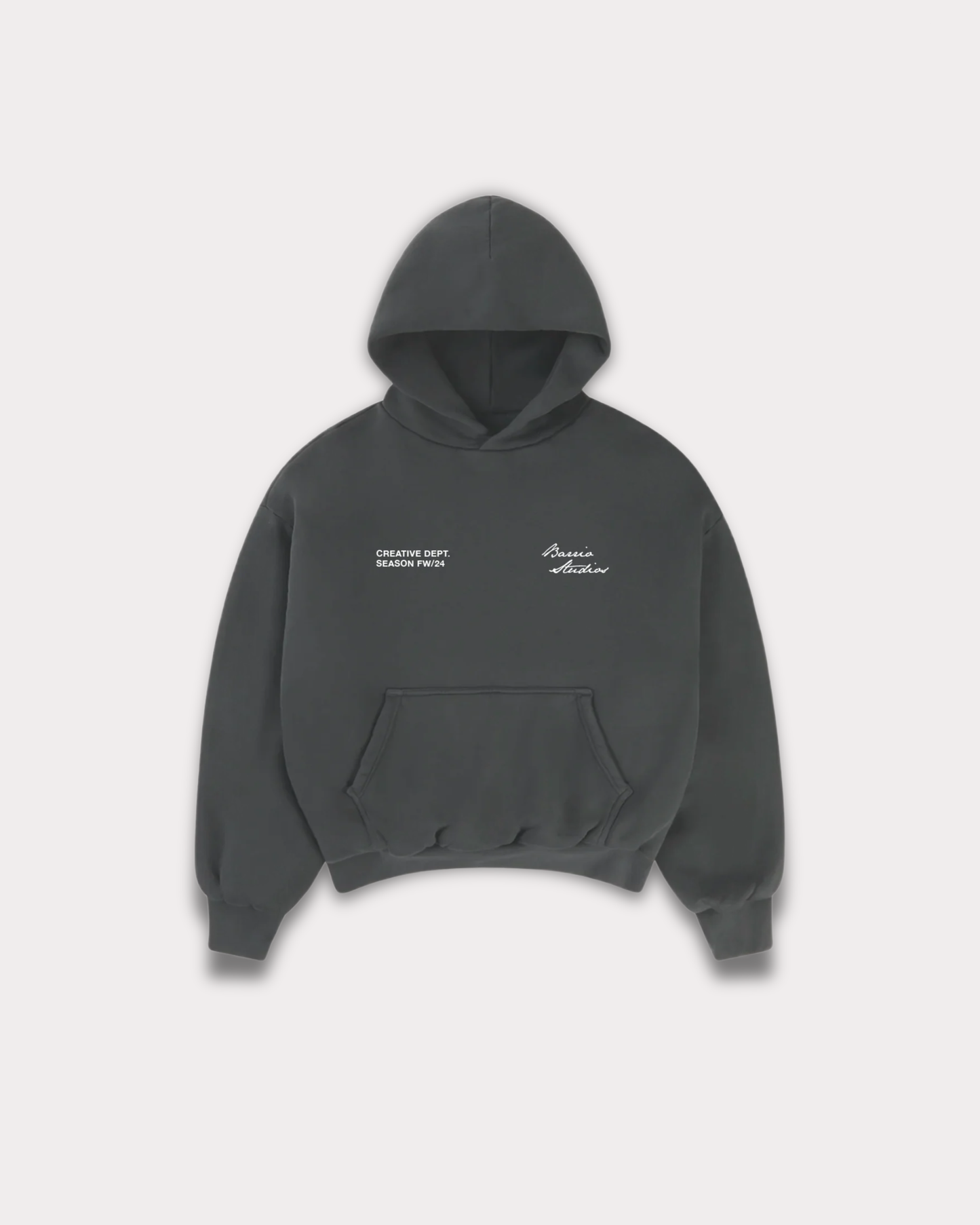 Barrio Studios - Rainbow boxy hoodie antra