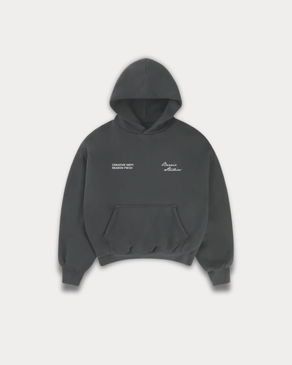 Barrio Studios - Rainbow boxy hoodie antra