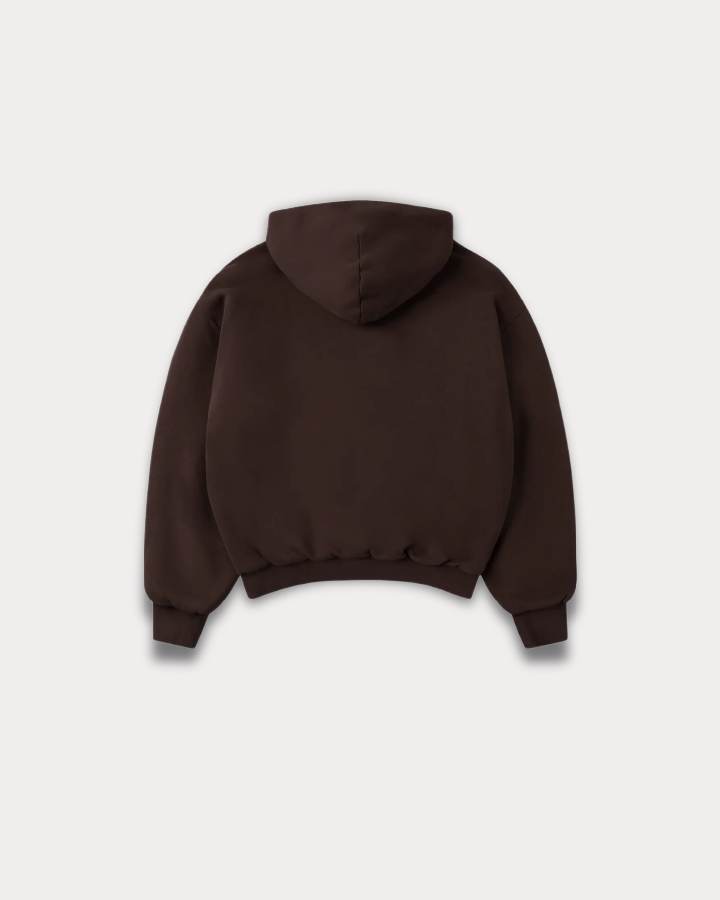 Barrio Studios - Rainbow boxy hoodie choco