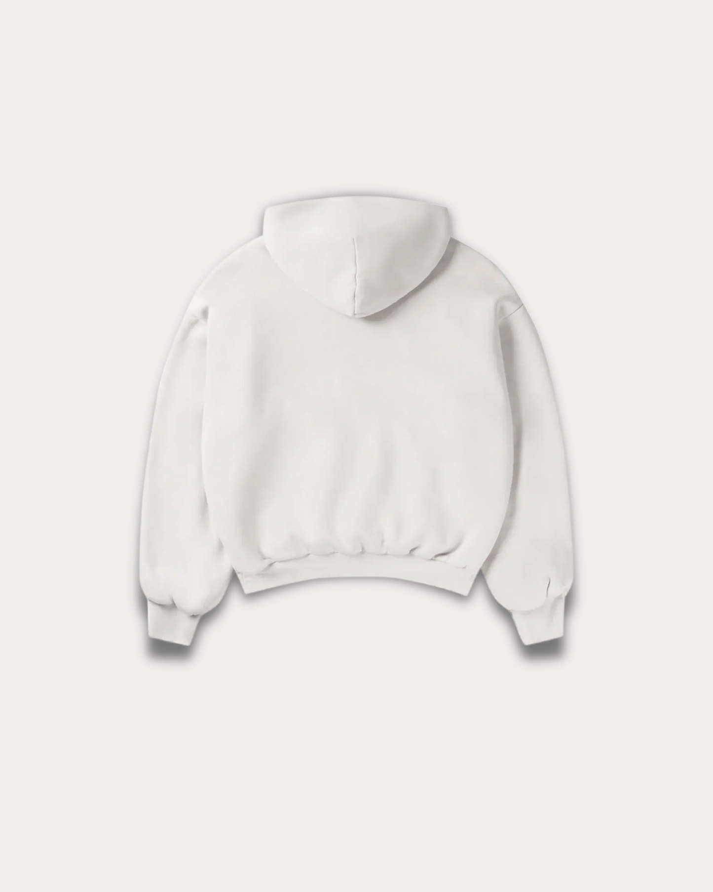 Barrio Studios - Rainbow boxy hoodie cream