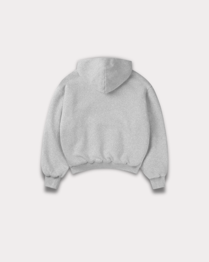 Barrio Studios - Rainbow boxy hoodie grey