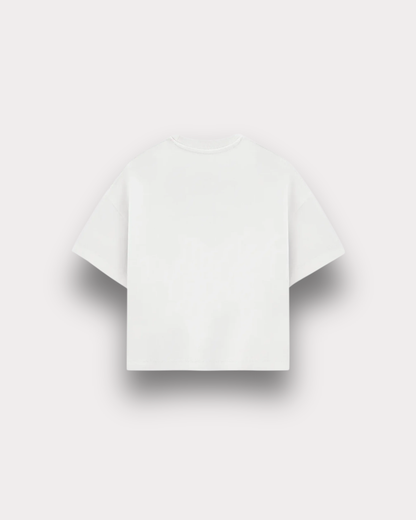 Barrio Studios - Yatch boxy tee white
