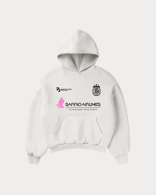 BARRIO STUDIOS - TEAM HOODIE WHITE