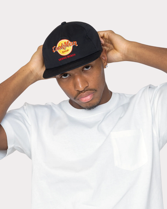 Cookman - Café 5panel cap black