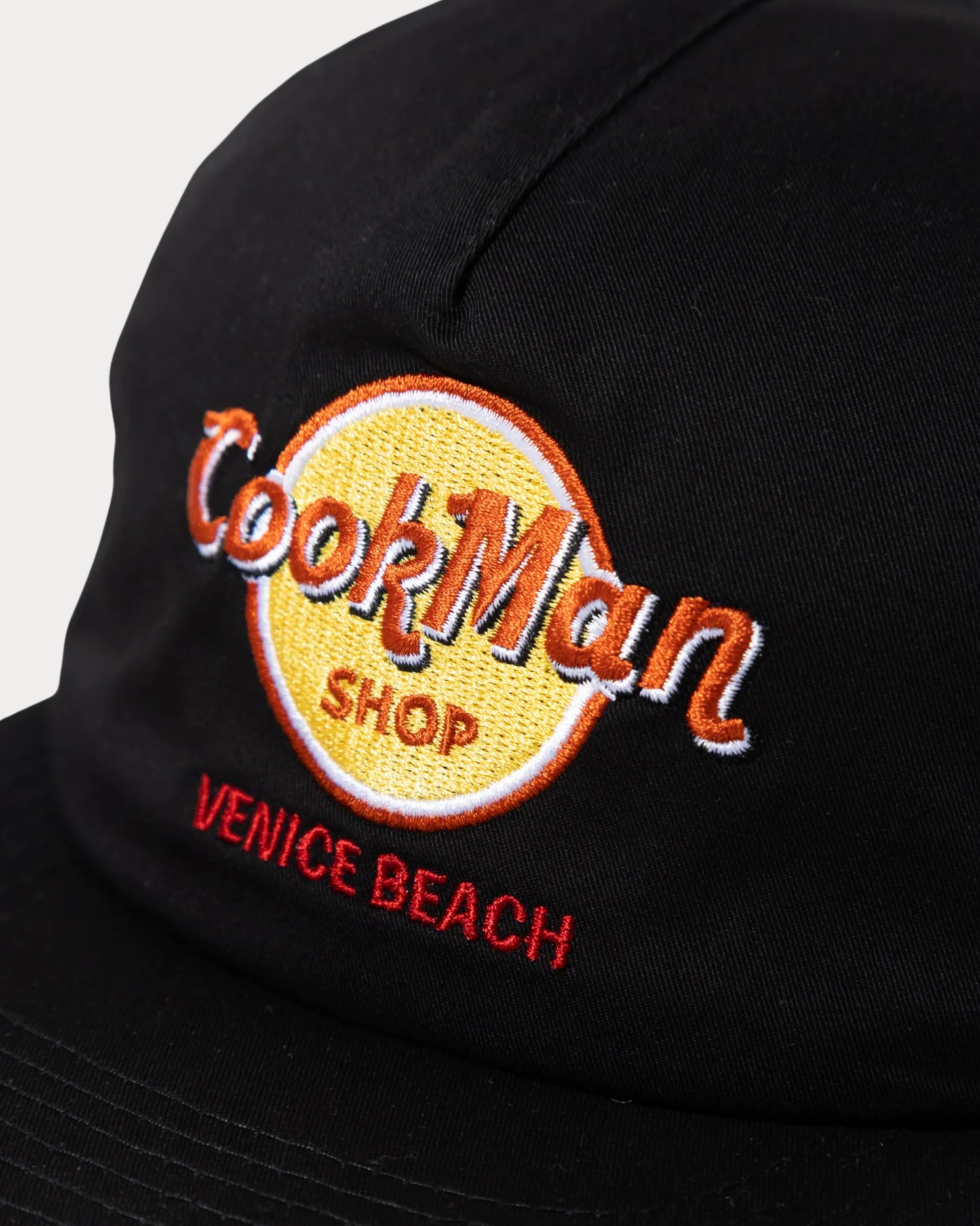 Cookman - Café 5panel cap black