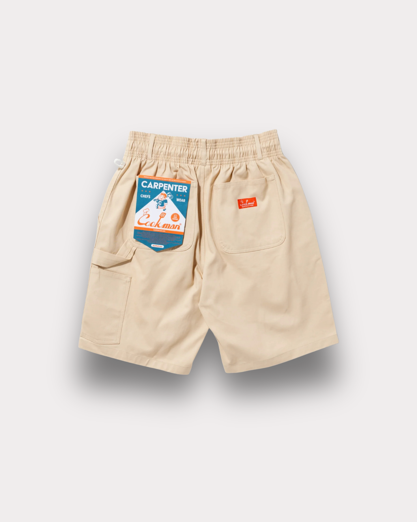 Cookman - Carpenter Heavy Twill shorts cream