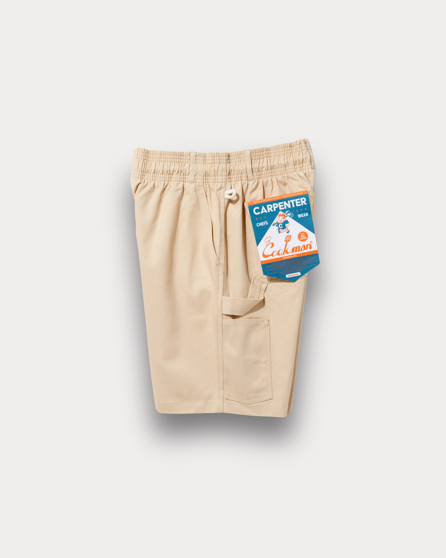 Cookman - Carpenter Heavy Twill shorts cream
