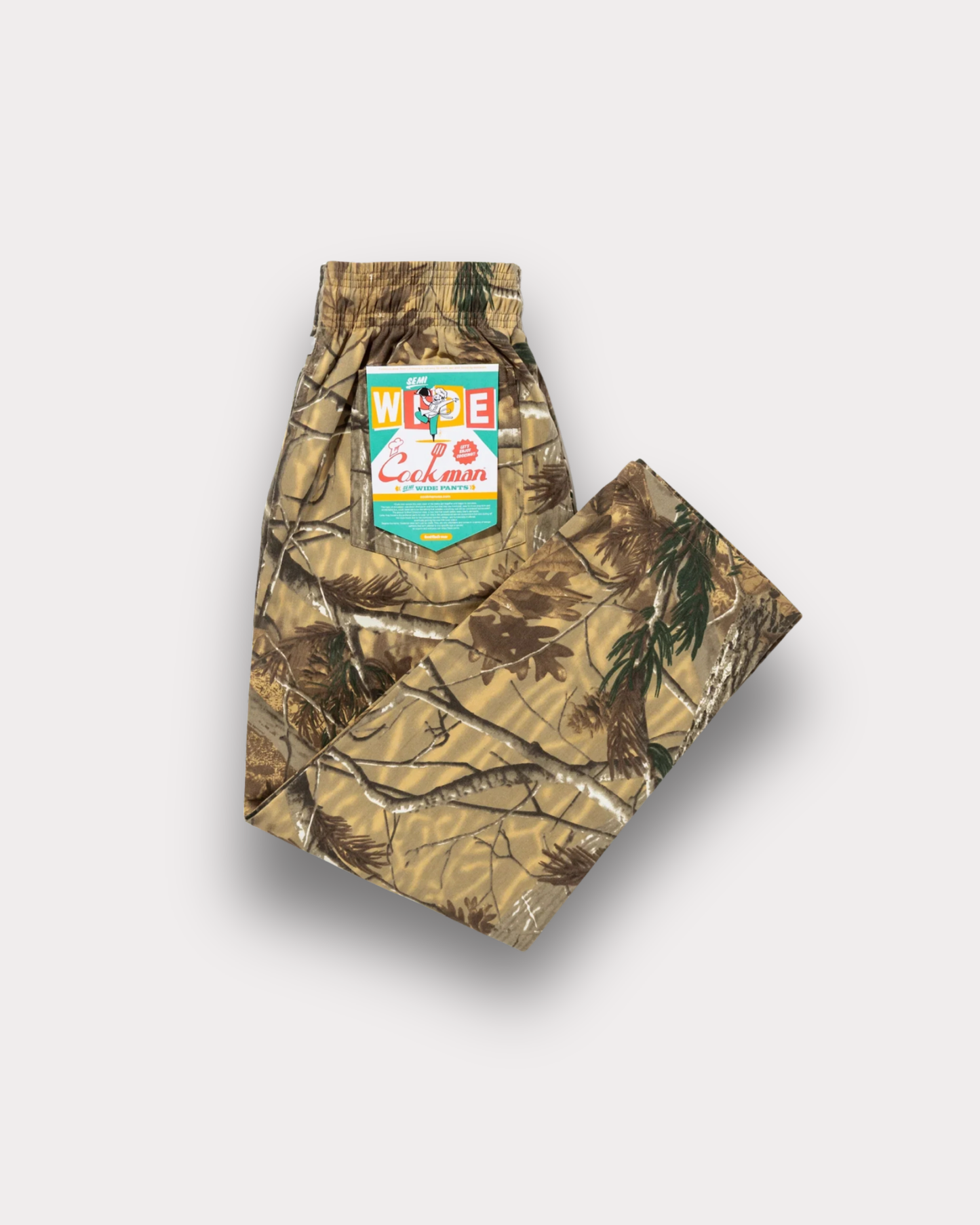 Cookman - Chef Pants Semiwide real tree