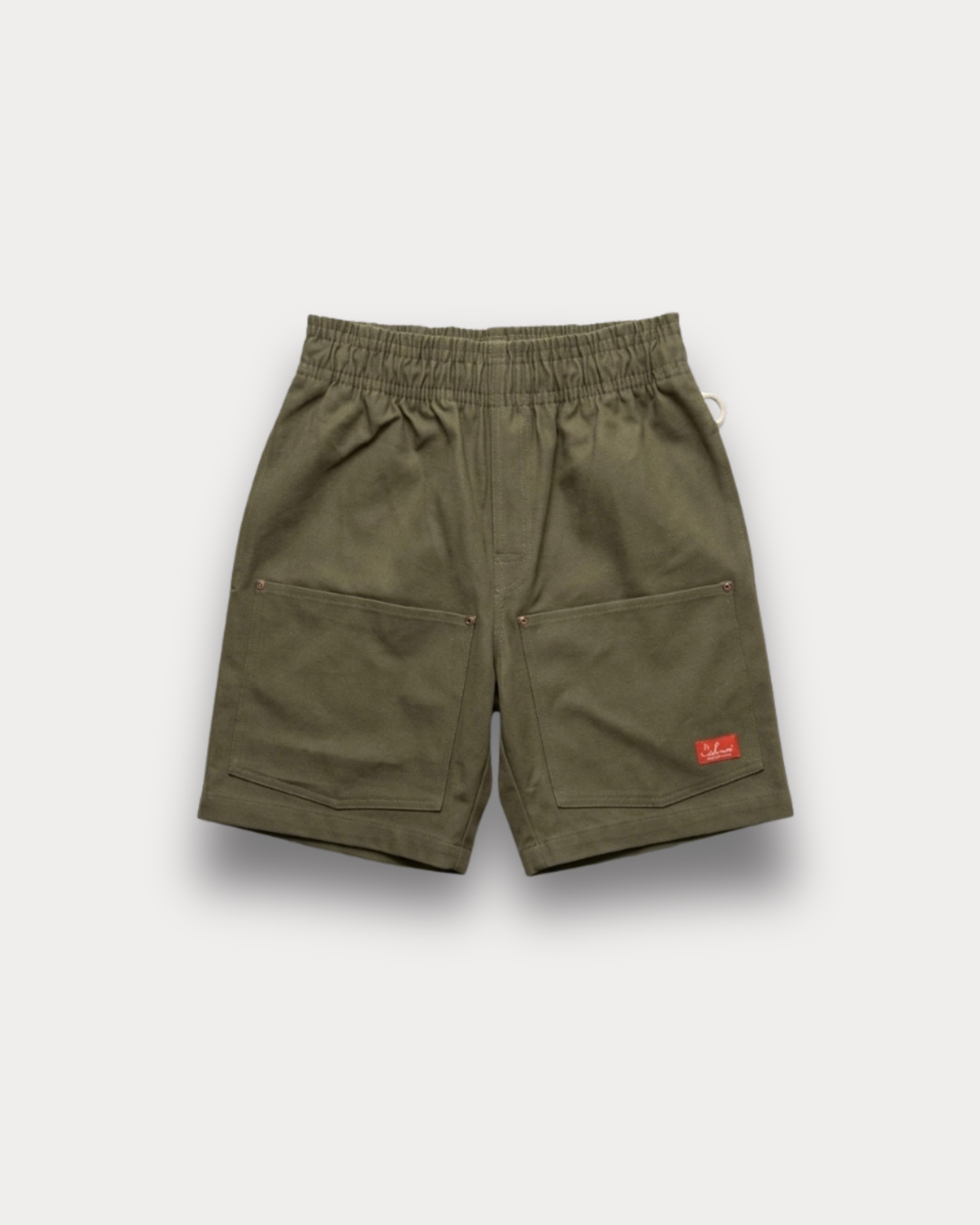 Cookman - Front Pocket shorts olive green