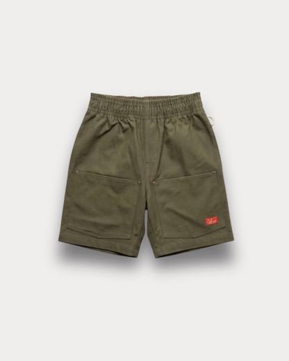Cookman - Front Pocket shorts olive green