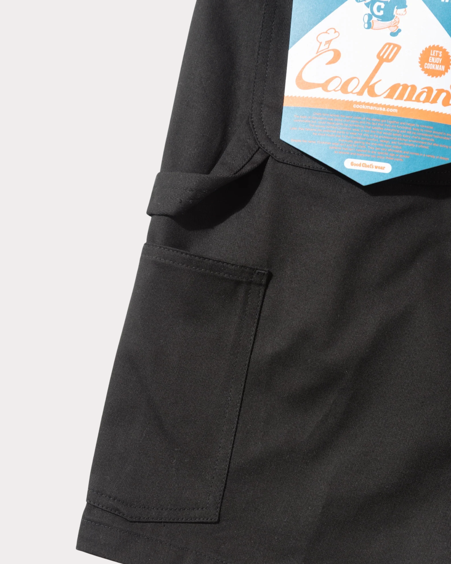 Cookman - Carpenter Heavy Twill shorts black