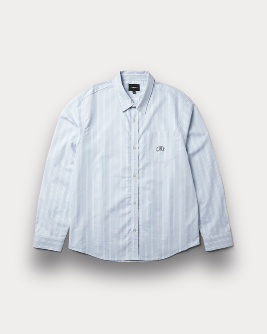 Huf Worldwide - Arch Oxford shirt light blue