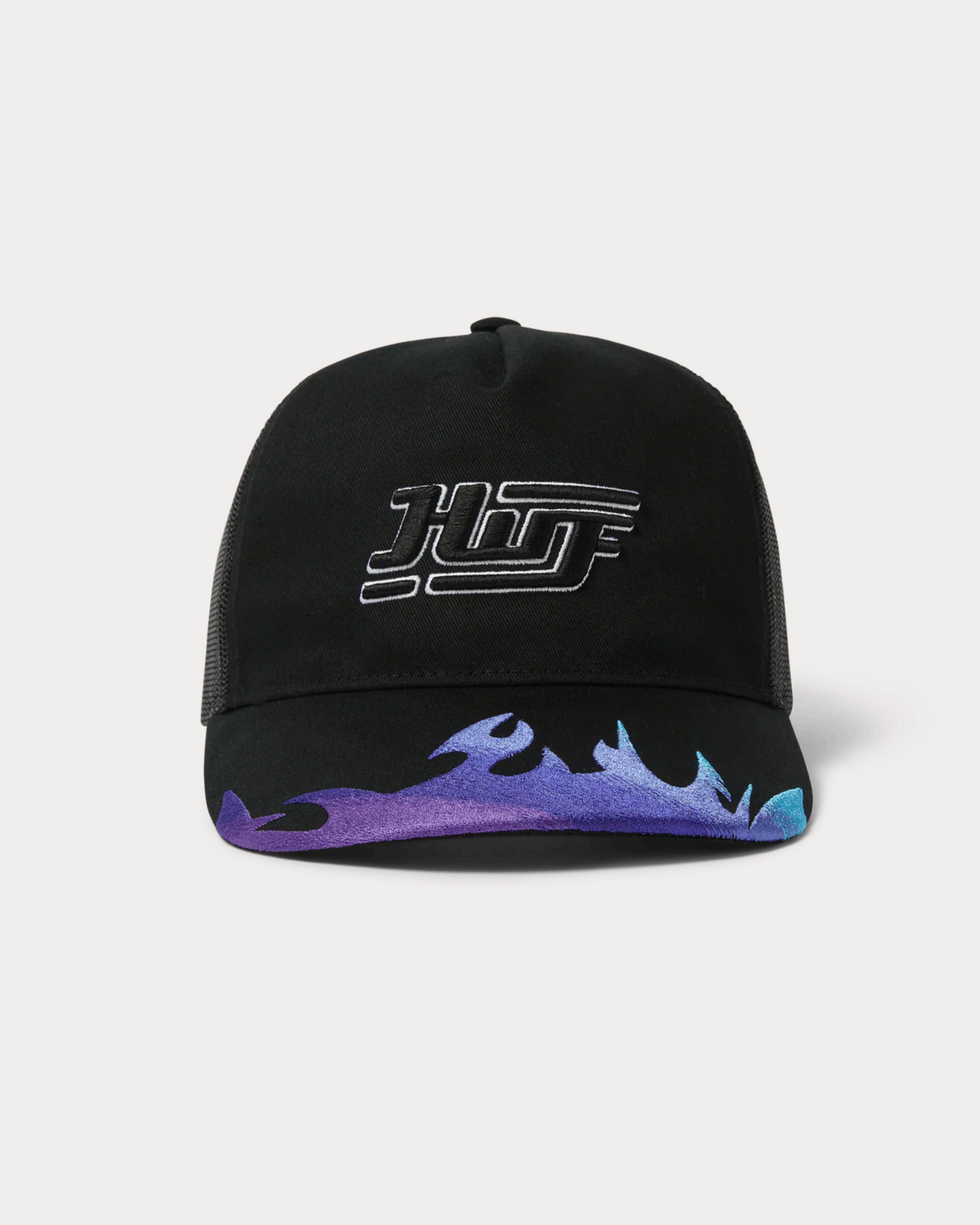HUF WORLDWIDE - EXHAUST TRUCKER CAP BLACK