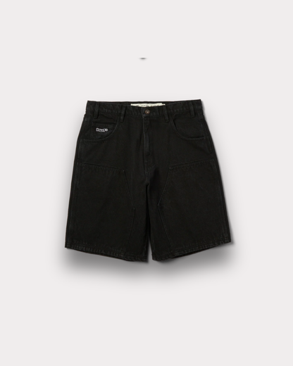Huf Worldwide - Kinda Loose double knee shorts black