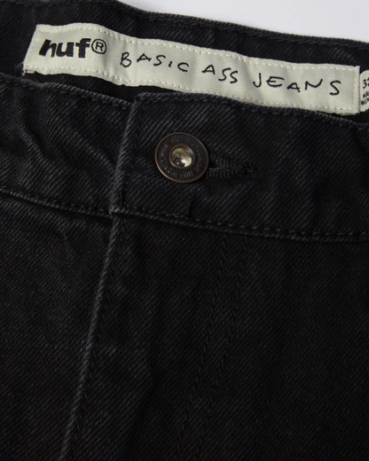 Huf Worldwide - Kinda Loose double knee shorts black