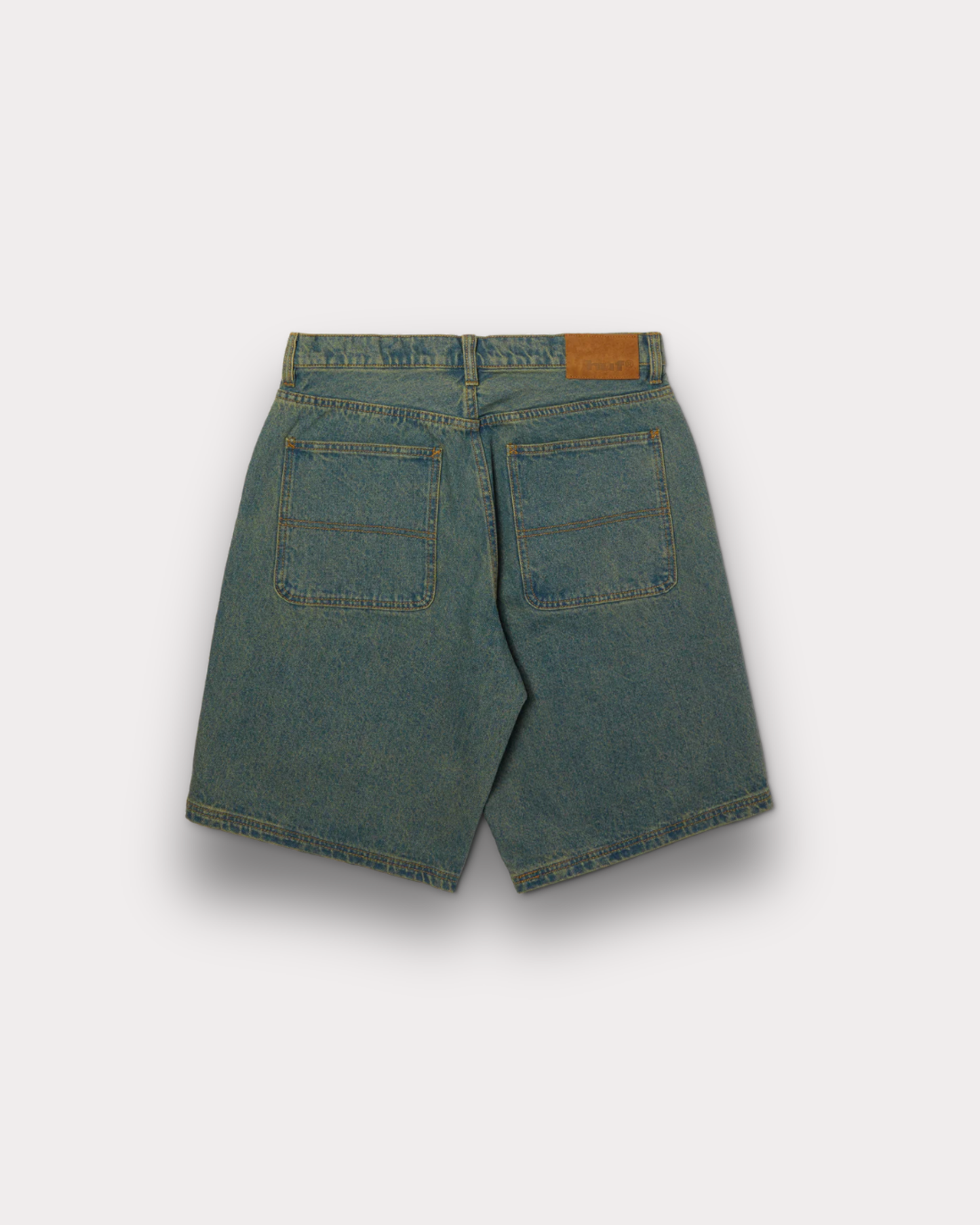 Huf Worldwide - Kinda Loose double knee shorts dirty wash