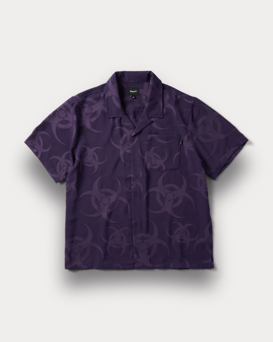 Huf Worldwide - Sector shirt dark berry
