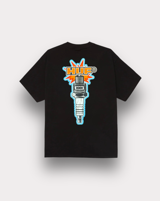 Huf Worldwide - Spark It Up tee black