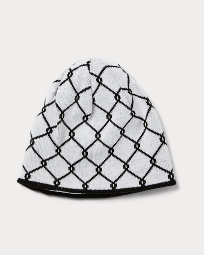HUF WORLDWIDE - TOKEN REVERSIBLE SKULL BEANIE BLACK