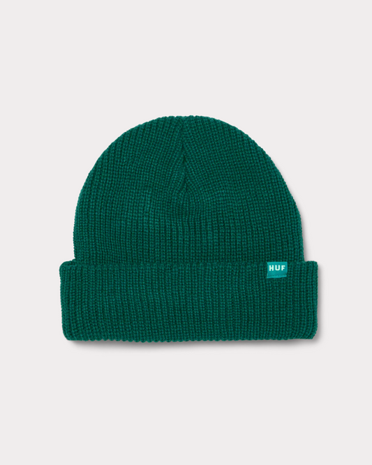 HUF WORLDWIDE - USUAL BEANIE FOREST GREEN