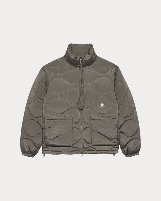 NEW AMSTERDAM SURF ASSOCIATION - DETACHABLE JACKET DARK TAUPE