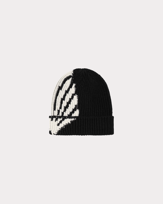 NEW AMSTERDAM SURF ASSOCIATION - OYSTER BEANIE BLACK/ECRU