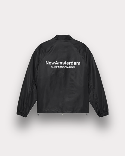 New Amsterdam Surf Association - Coach jacket black