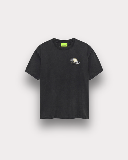 New Amsterdam Surf Association - WelcomeToPalmBeach tee vintage black