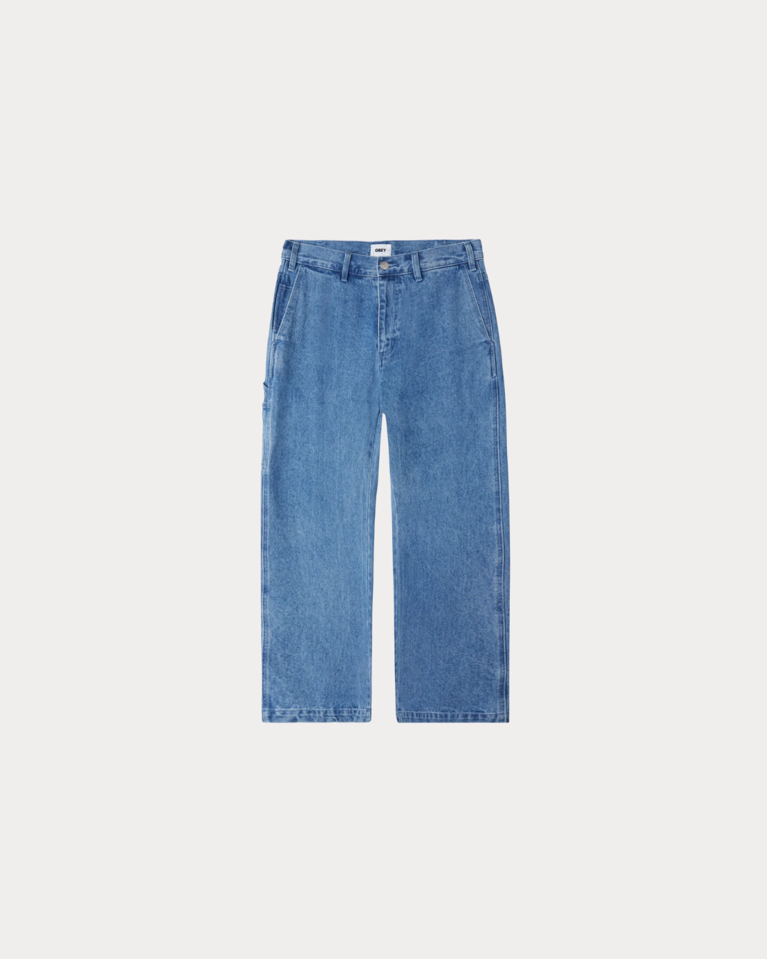 OBEY CLOTHING - HARDWORK CARPENTER DENIM LIGHT INDIGO