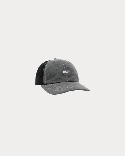 OBEY CLOTHING - BOLD PIGMENT TRUCKER HAT BLACK