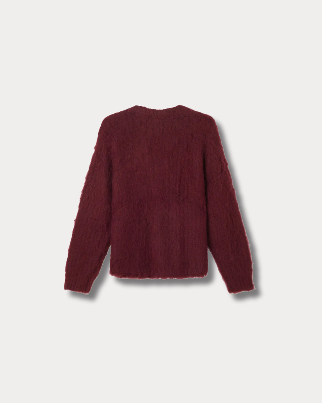 OBEY CLOTHING - PATRON CARDIGAN ZINFANDEL