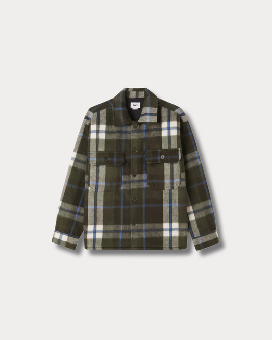 OBEY CLOTHING - STANTON SHIRT JACKET ROSIN MULTI