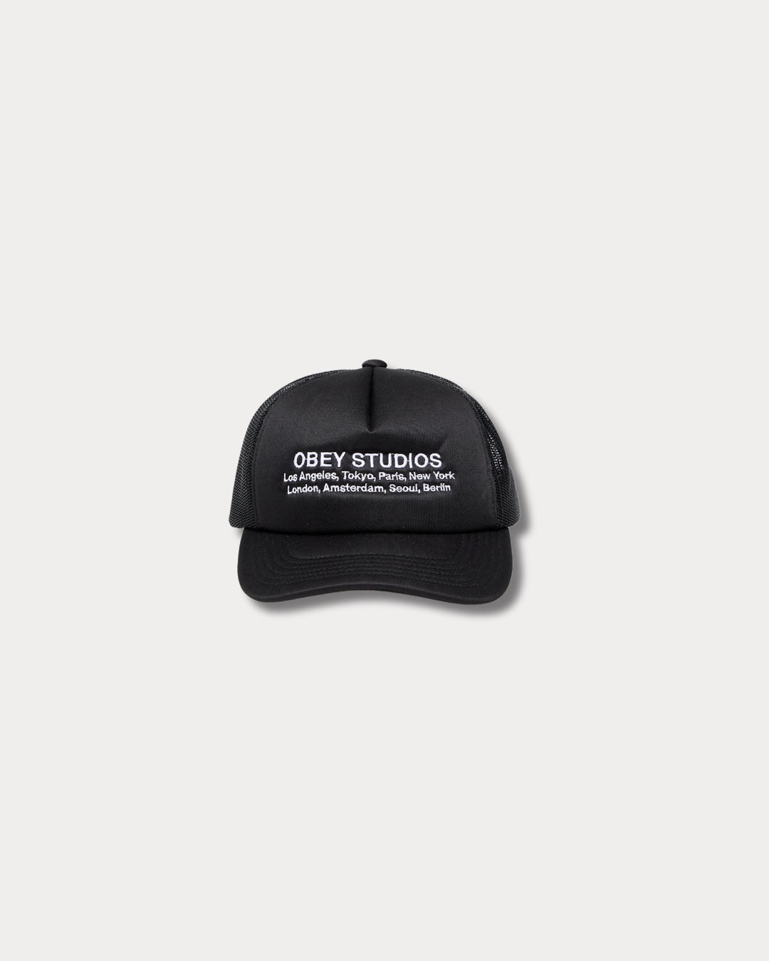 OBEY CLOTHING - STUDIOS TRUCKER BLACK