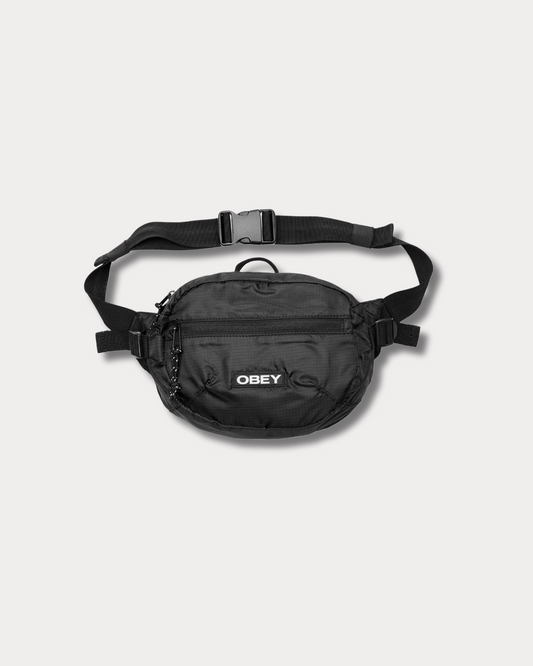 OBEY CLOTHING - COMMUTER WAIST BAG BLACK