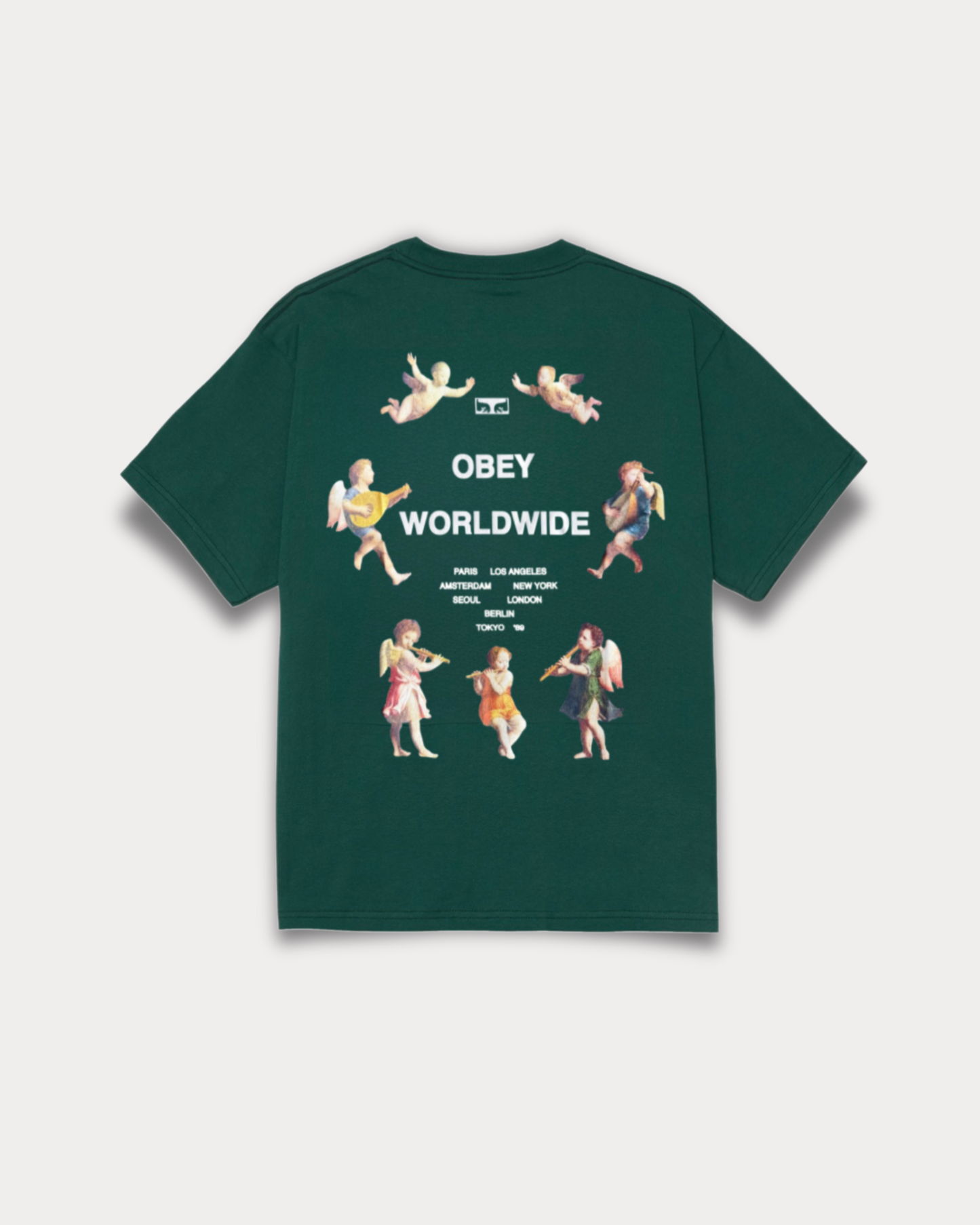 Obey Clothing - Angels Above tee rainforest