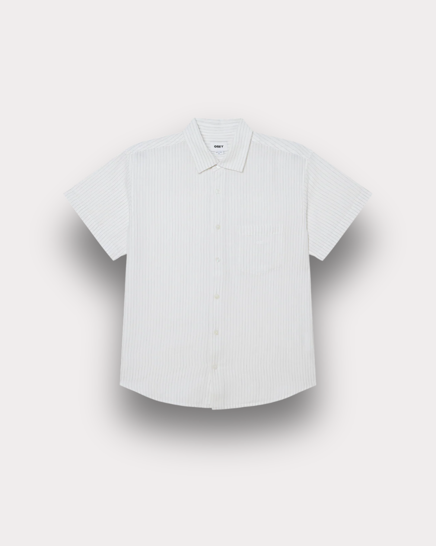 Obey Clothing - Barry shirt white