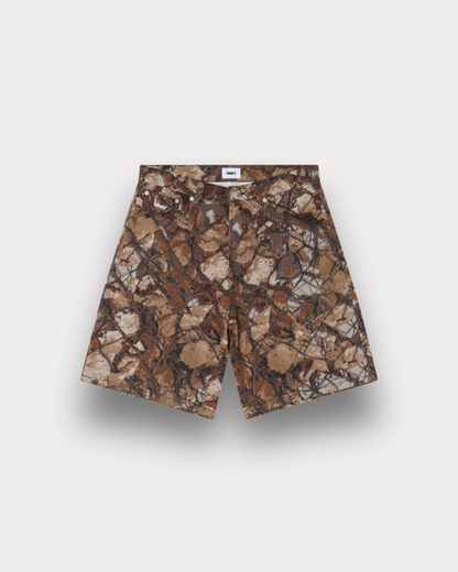 Obey Clothing - Bigwig Baggy shorts fence camo