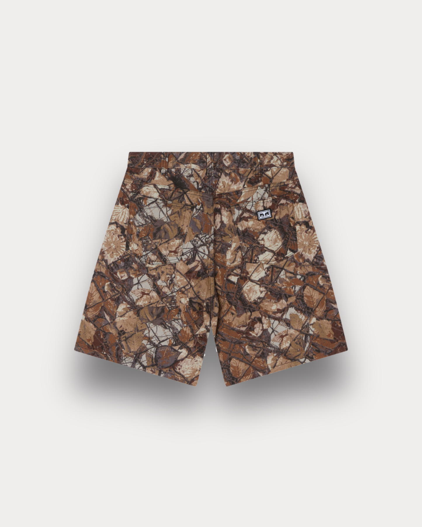 Obey Clothing - Bigwig Baggy shorts fence camo