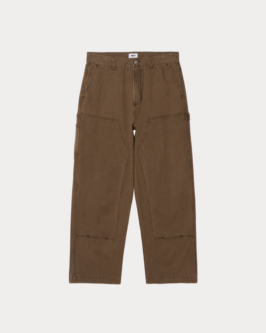 OBEY CLOTHING - BIGWIG CARPENTER DENIM PANT WREN FADED WASH