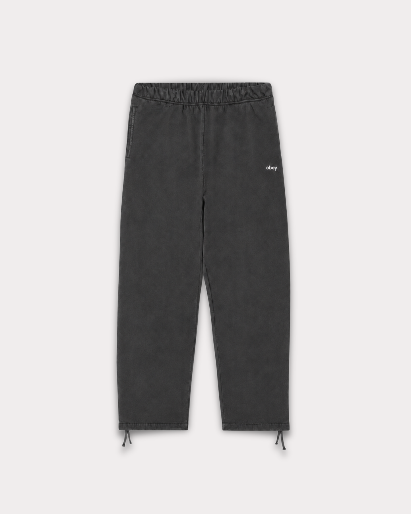 Obey Clothing - Lowercase panta pigment black