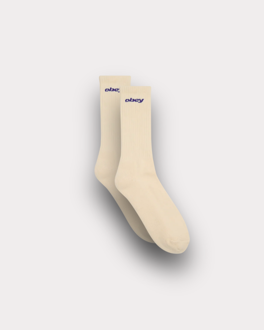 Obey Clothing - Sports socks unbleached