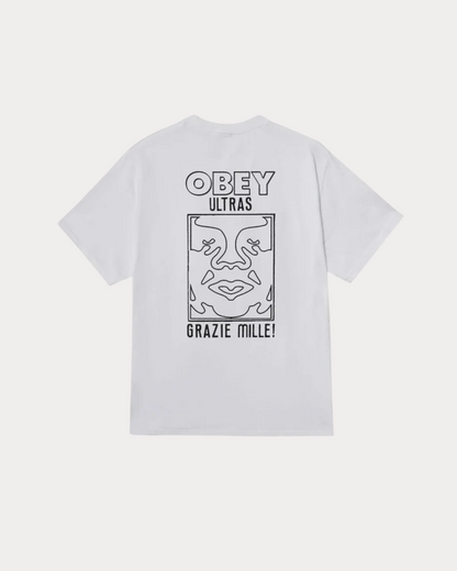 OBEY CLOTHING - ULTRAS TEE WHITE