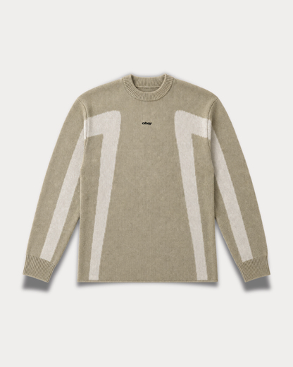 Obey Clothing - Brann sweater multi grey