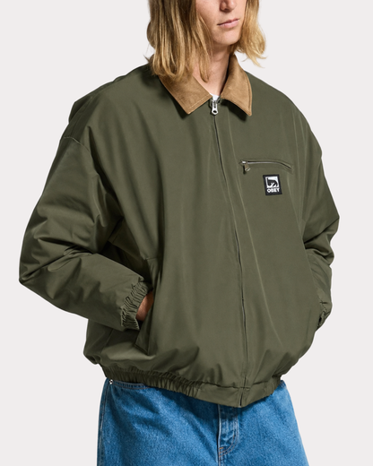 Obey Clothing - Elysian jacket grape leaf