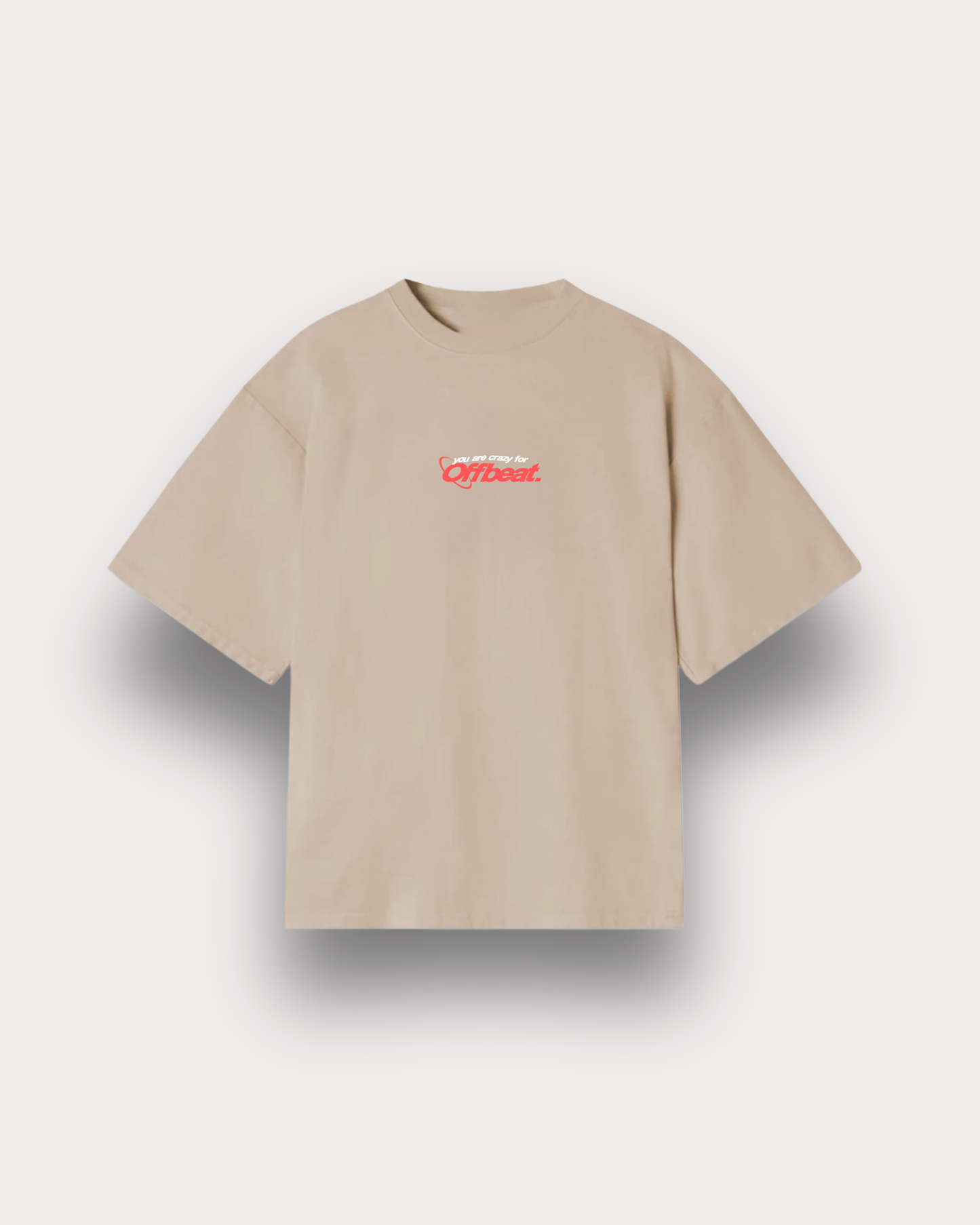 Offbeat. Society - Crazy boxy tee light sand