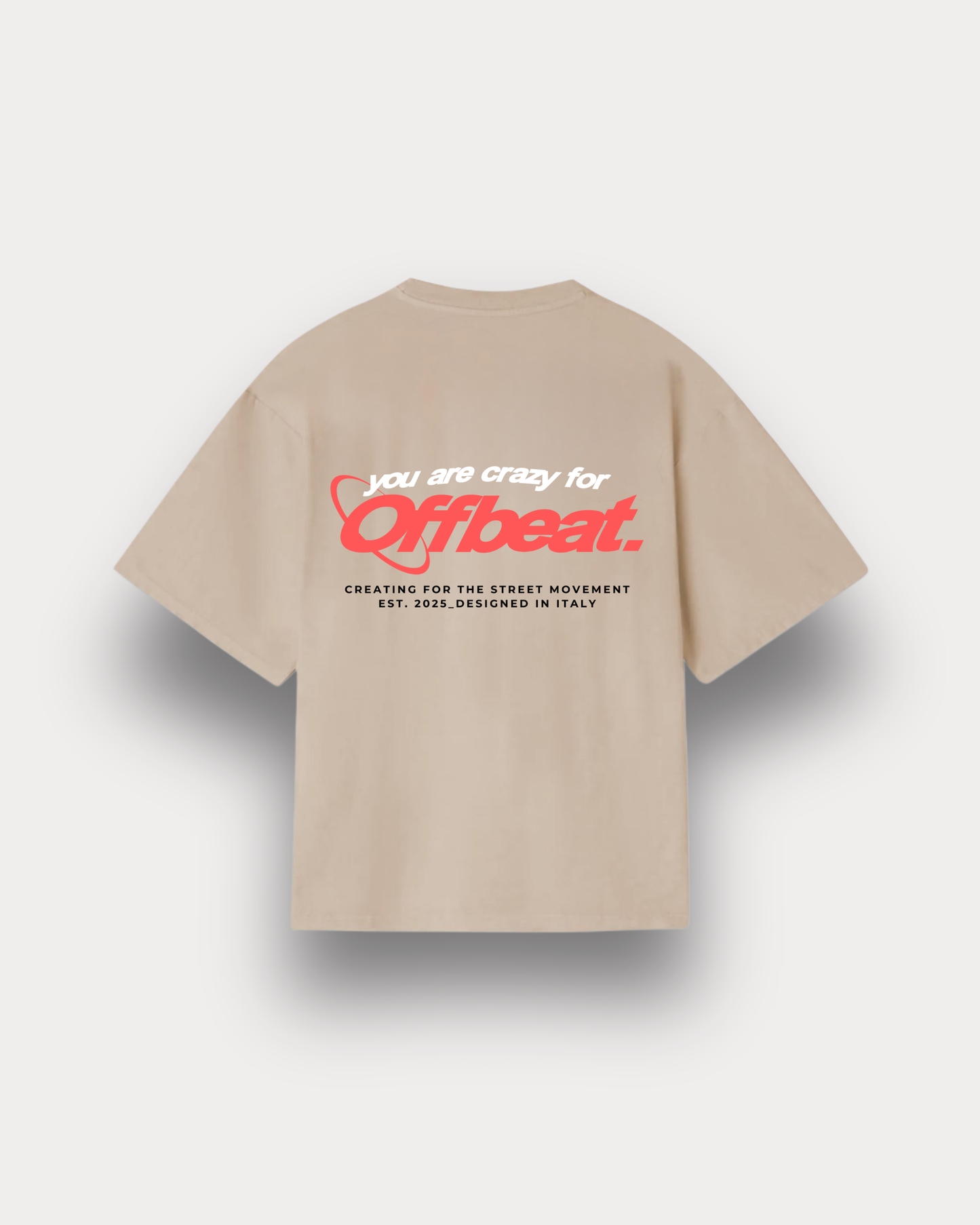 Offbeat. Society - Crazy boxy tee light sand